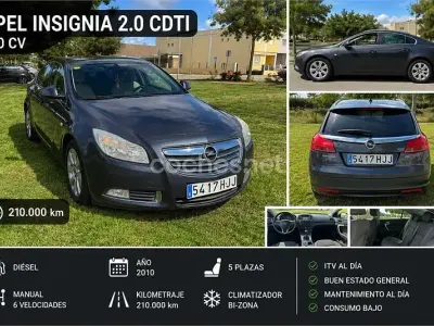 Usado Opel Insignia Cosmo 130 CV (95 kW) 2012 Azul Familiar