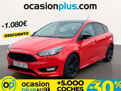 Brugt Ford Focus Sport 182 HK (133 kW) 2016 Rød Hatchback