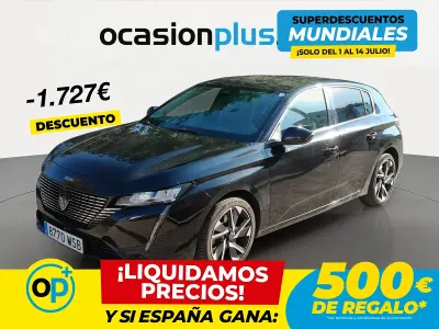 Usado Peugeot 308 Allure 130 CV (95 kW) 2024 Negro