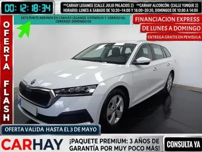 Occasion Skoda Octavia 110 ch (80 kW) 2021 Blanc Break