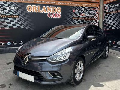 Usado Renault Clio IV LIMITED 75 CV (55 kW) 2017 Azul Utilitario