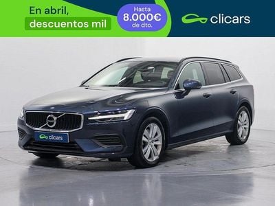 Begagnad Volvo V60 Momentum 197 HK (144 kW) 2021 Blå Kombi