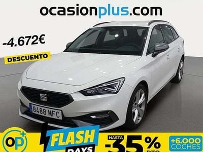 Usado Seat Leon ST FR 150 CV (110 kW) 2023 Blanco Familiar