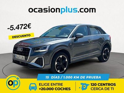 Usado Audi Q2 S-Line 116 CV (85 kW) 2021 Gris / plata SUV