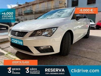 Usado Seat Leon ST Style 116 CV (85 kW) 2017 Blanco Familiar