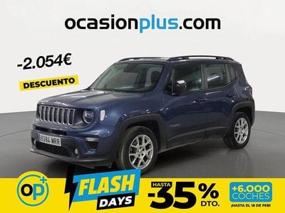 Usado Jeep Renegade Altitude 130 CV (95 kW) 2024 Azul SUV
