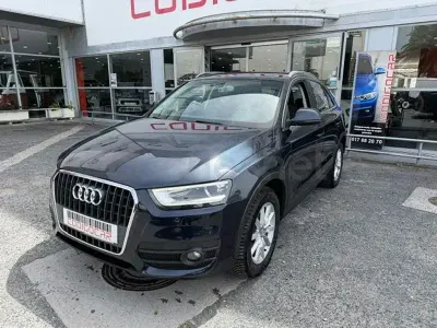 Usado Audi Q3 Ambition 140 CV (102 kW) 2014 Azul SUV