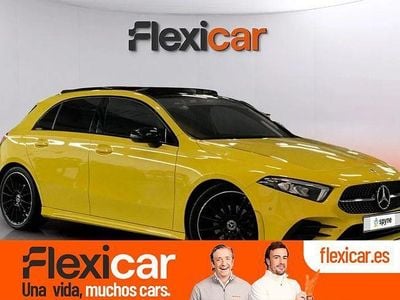 Usado Mercedes A180 136 CV (100 kW) 2019 Amarillo Berlina