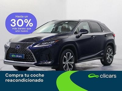 Usado Lexus RX450h Executive Line 313 CV (230 kW) 2021 Azul SUV