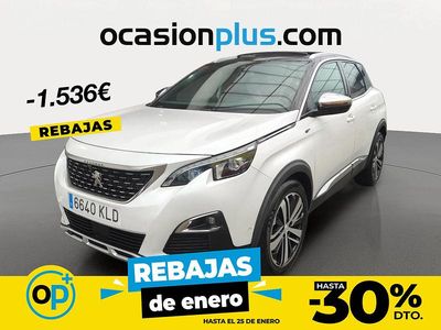 Blanco Usado 2018 Peugeot 3008 GT SUV | 16.900 € (Precio justo)