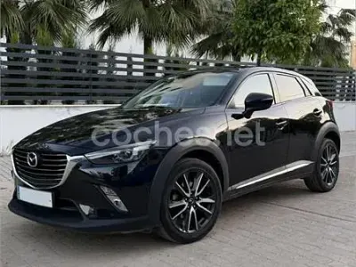 Usado Mazda CX-3 121 CV (88 kW) 2017 Negro SUV