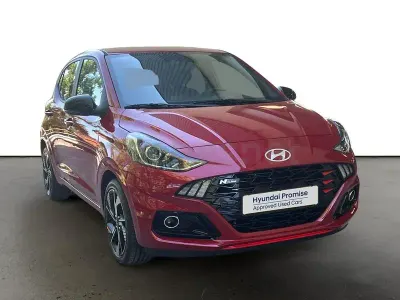 Nowe Hyundai i10 N Line 79 KM (58 kW) 2025 Czerwony Hatchback