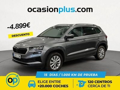 Gris / plata Usado 2022 Skoda Karoq Ambition SUV | 21.990 € (Buen precio)