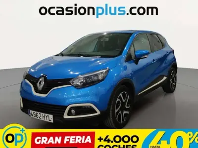 Usado Renault Captur Zen 90 CV (66 kW) 2014 Azul SUV