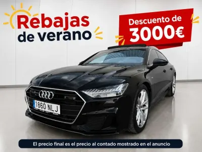 Usado Audi A7 S-Line 299 CV (219 kW) 2023 Negro Berlina