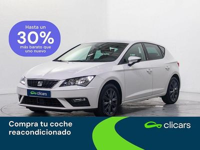 Usado Seat Leon Style 115 CV (84 kW) 2019 Blanco Berlina