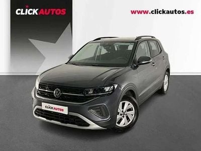 Usado VW T-Cross Life 95 CV (69 kW) 2024 Gris SUV