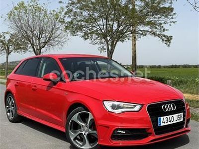 Usado Audi A3 Sport 110 CV (80 kW) 2016 Rojo Berlina