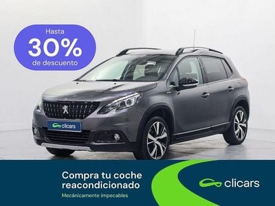 Usado Peugeot 2008 GT-line 110 CV (80 kW) 2017 Gris / plata SUV