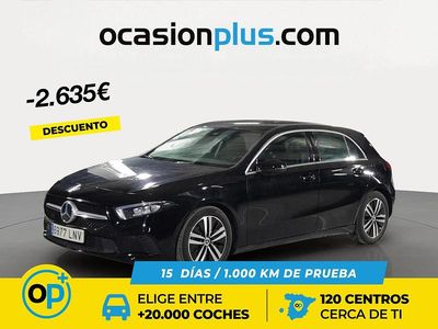 Usado Mercedes A180 116 CV (85 kW) 2021 Negro Berlina