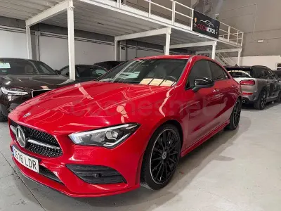 Usado Mercedes CLA200 150 CV (110 kW) 2019 Rojo Coupe