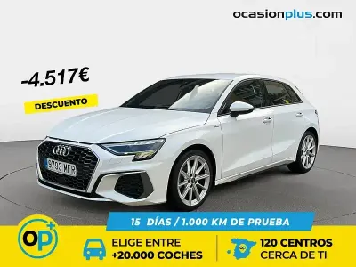 Usado Audi A3 S-Line 150 CV (110 kW) 2023 Blanco Berlina