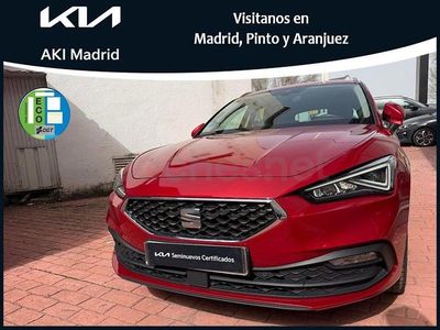 Usado Seat Leon XCELLENCE 150 CV (110 kW) 2021 Rojo Familiar