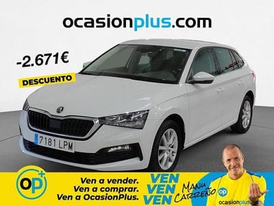 Usado Skoda Scala Ambition 110 HP (80 kW) 2021 Branco Citadino