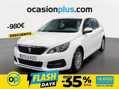 Usado Peugeot 308 Access 110 CV (80 kW) 2019 Blanco