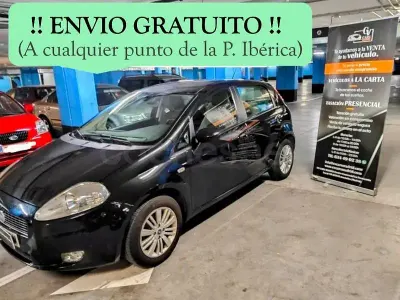 Usado Fiat Grande Punto Dynamic 77 CV (56 kW) 2006 Negro Utilitario