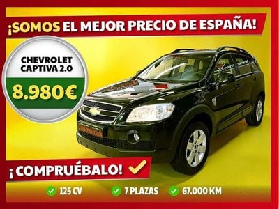 Usado Chevrolet Captiva LS 127 CV (93 kW) 2010 Negro SUV