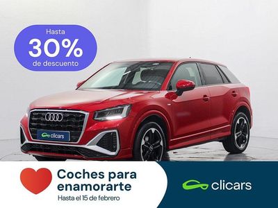 Usado Audi Q2 S-Line 116 CV (85 kW) 2022 Rojo SUV