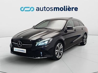 Usado Mercedes CLA200 136 CV (100 kW) 2017 Negro Utilitario