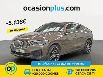 Marrón Usado 2020 BMW X6 SUV | 56.500 € (Precio justo)