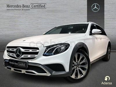 Usado Mercedes E220 All-Terrain 194 CV (142 kW) 2019 Blanco polar Familiar