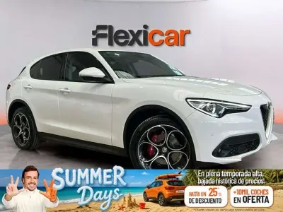 Usado Alfa Romeo Stelvio Veloce 211 CV (155 kW) 2020 Blanco SUV