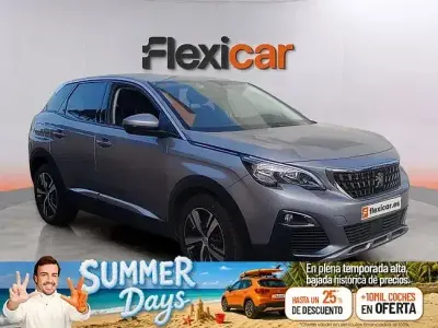 Usado Peugeot 3008 Allure 130 CV (95 kW) 2019 Gris SUV