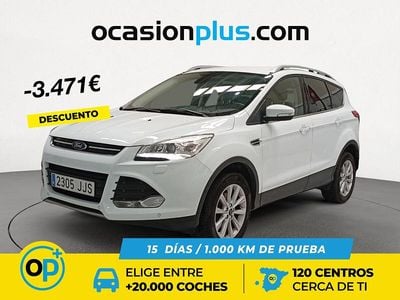 Blanco Usado 2015 Ford Kuga Titanium SUV | 11.019 € (Buen precio)