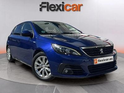 Usado Peugeot 308 Access 131 CV (96 kW) 2020 Azul Utilitario