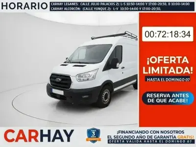Usado Ford Transit Trend 131 CV (96 kW) 2021 Blanco Van