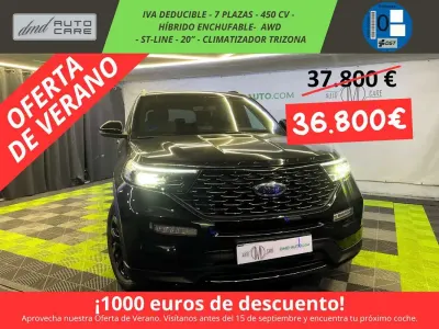 Usado Ford Explorer 450 CV (330 kW) 2021 Negro SUV