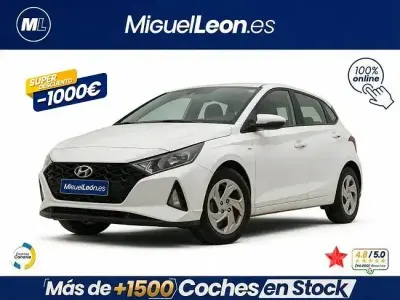 Usado Hyundai i20 100 CV (73 kW) 2021 Blanco Utilitario