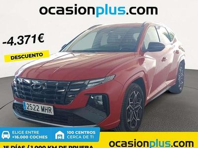 Rojo Usado 2023 Hyundai Tucson N Line SUV | 20.810 € (Precio justo)