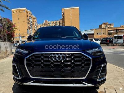 Używany Audi Q5 S-Line 204 KM (150 kW) 2021 Niebieski SUV