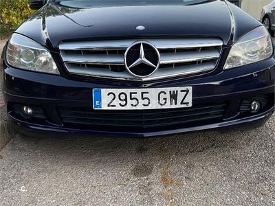 Azul Usado 2010 Mercedes C200 Berlina | 8900 € (Precio justo)