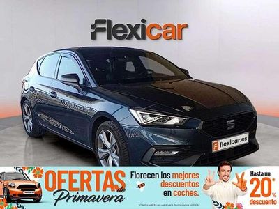 Usado Seat Leon FR 131 CV (96 kW) 2023 Gris Utilitario