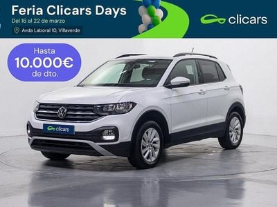 Usado VW T-Cross Advance 110 CV (80 kW) 2022 Blanco SUV