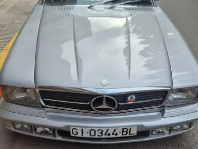 Usado Mercedes SL350 200 CV (147 kW) 1972 Gris Descapotable