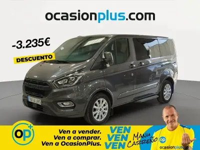 Usado Ford Tourneo Custom Titanium 185 CV (136 kW) 2021 Gris Van