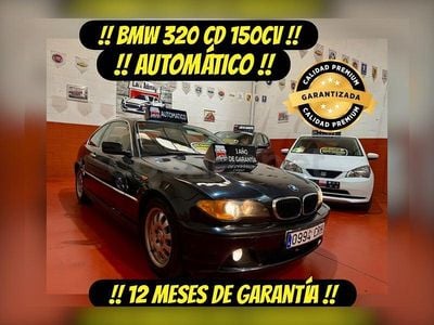 Usado BMW 320 Sport Line 150 CV (110 kW) 2003 Negro Coupe